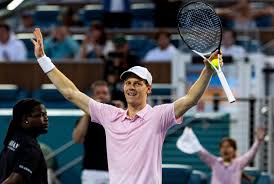 Tennis-Sinner beats Lehecka in rain-hit Miami…